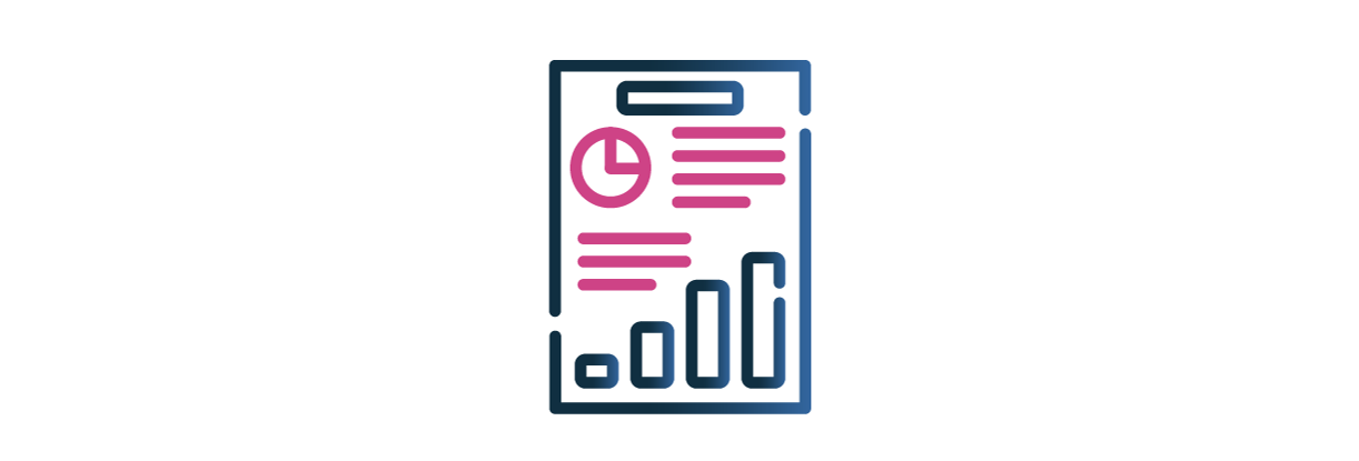 Data reporting icon