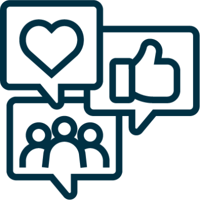 Customer satisfaction icon